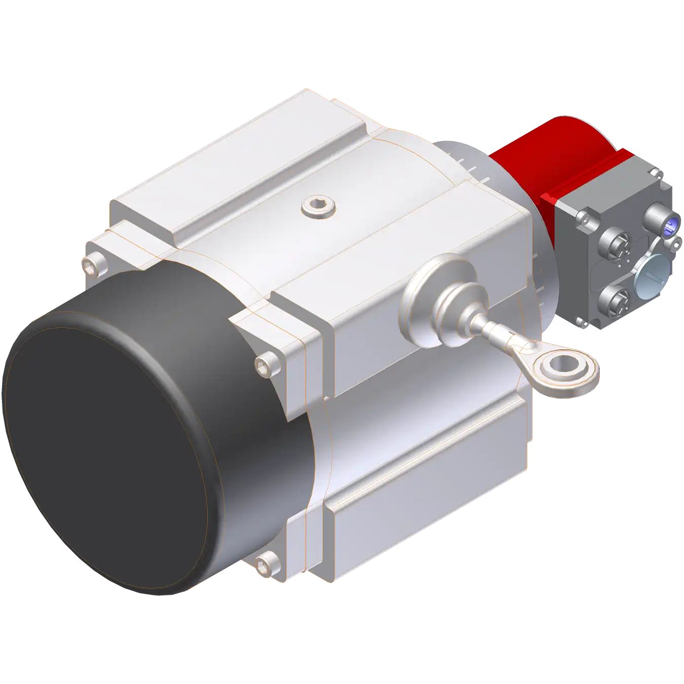 MI-Q12F4-F1-0004 - Kontaktdon M12 4pol hona chassie metall M